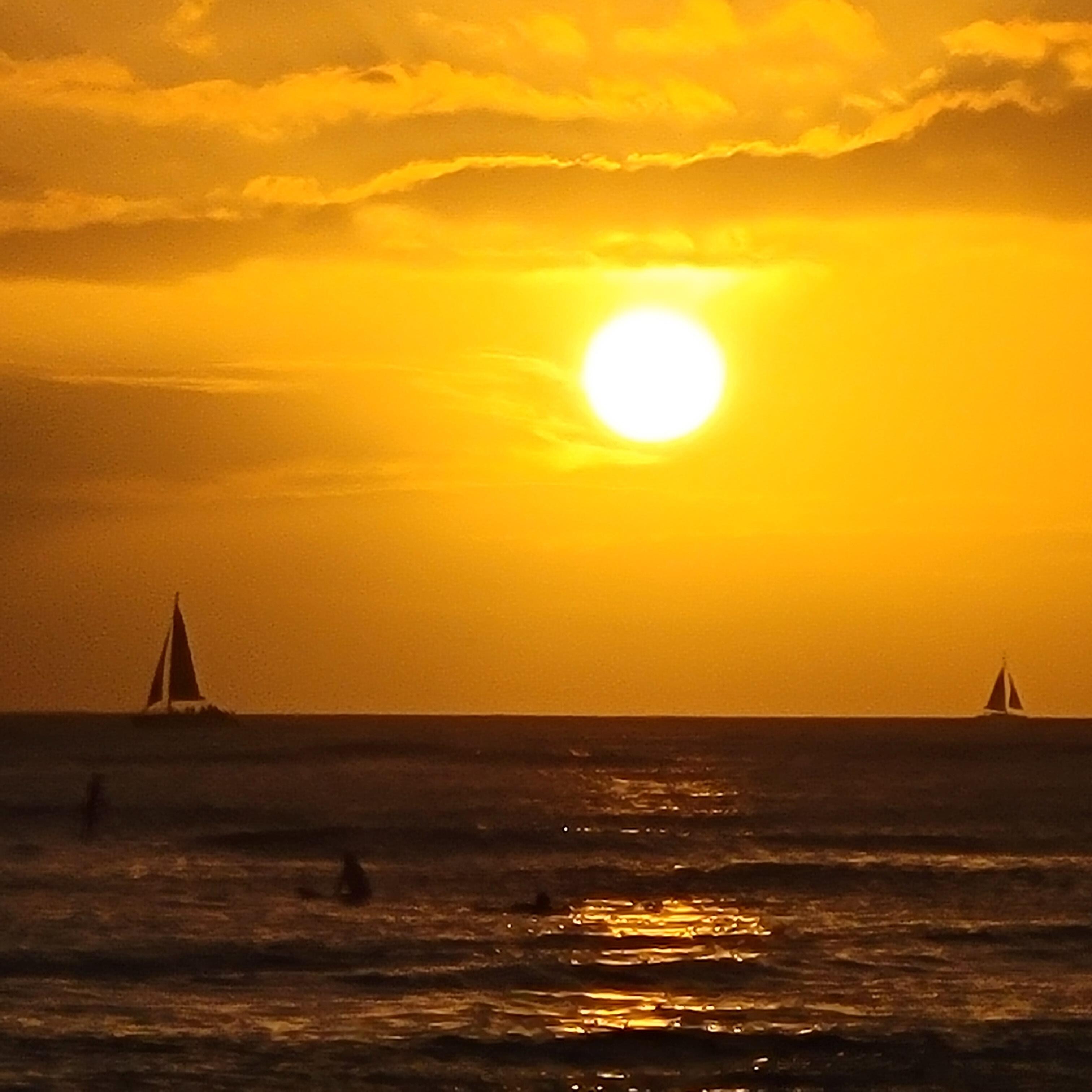 Sunset Waikiki Hawaii