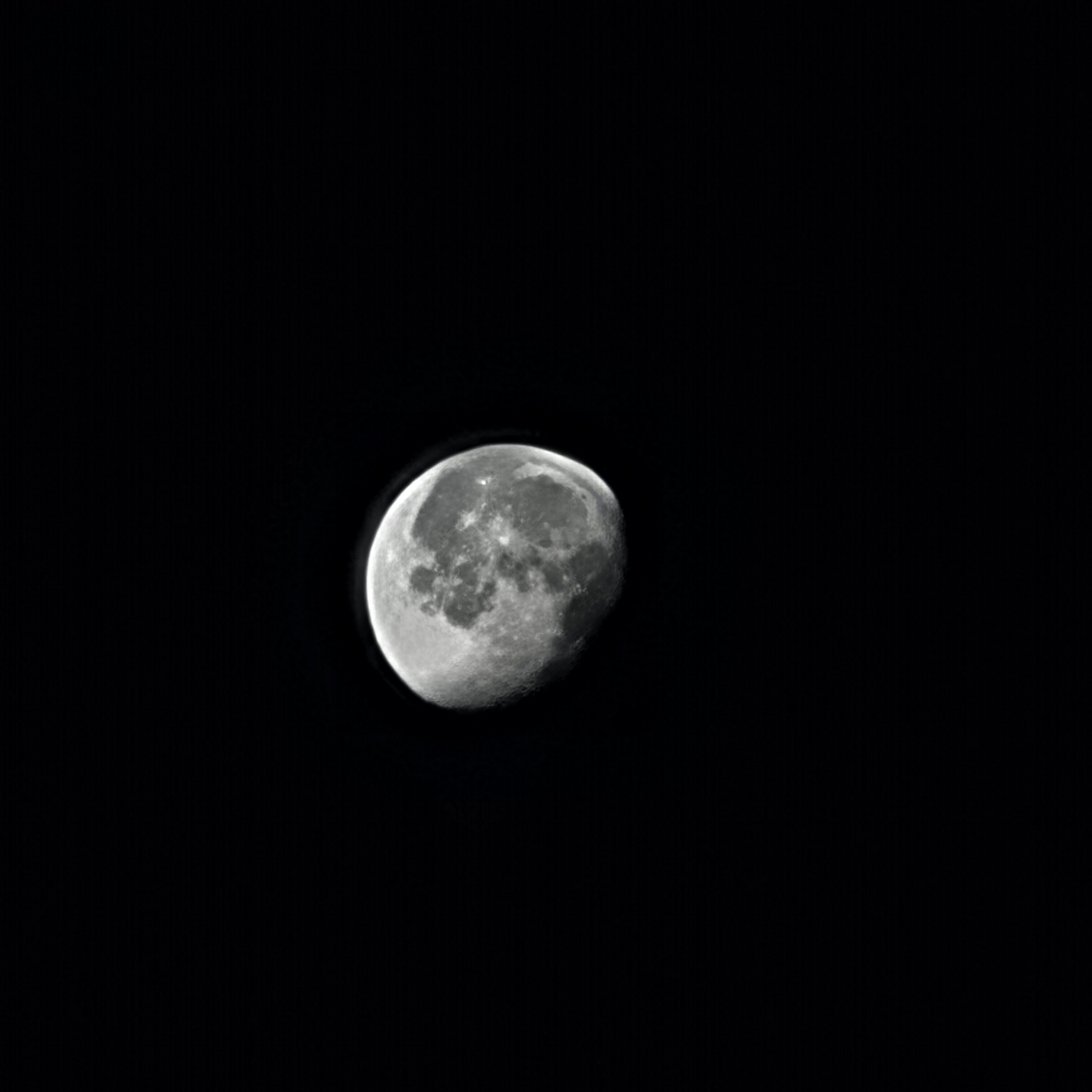 Moon Over Waikiki Beach in Hawaii