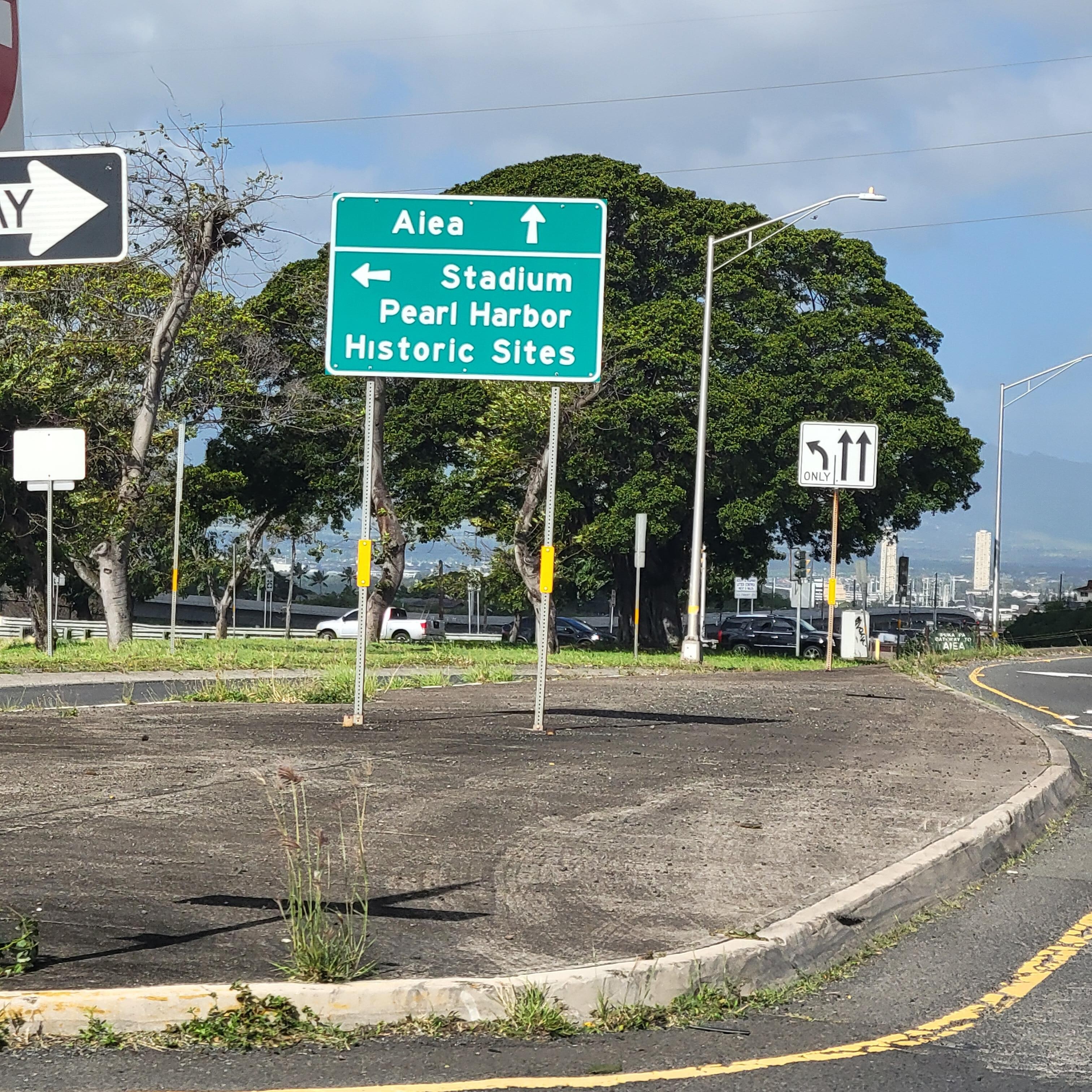 On the way to Pearl Harbor