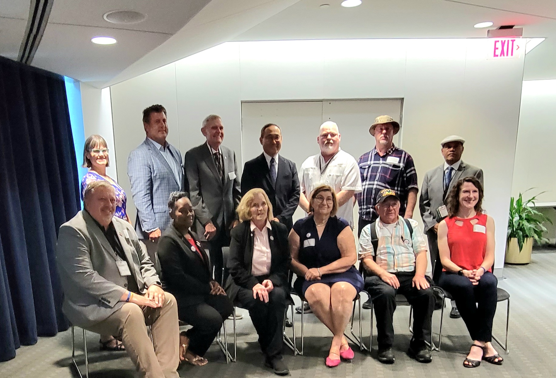 Desert Storm Veterans with the Deputy Secretary of the VA