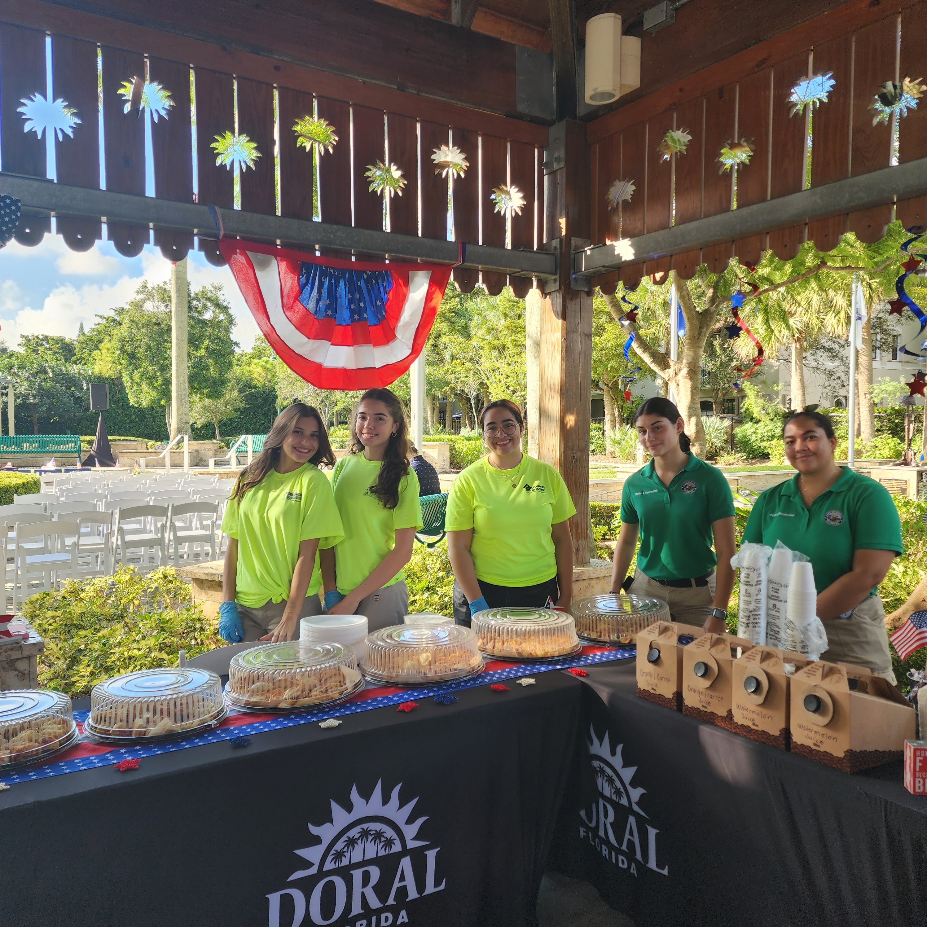 City of Doral and their Volunteers