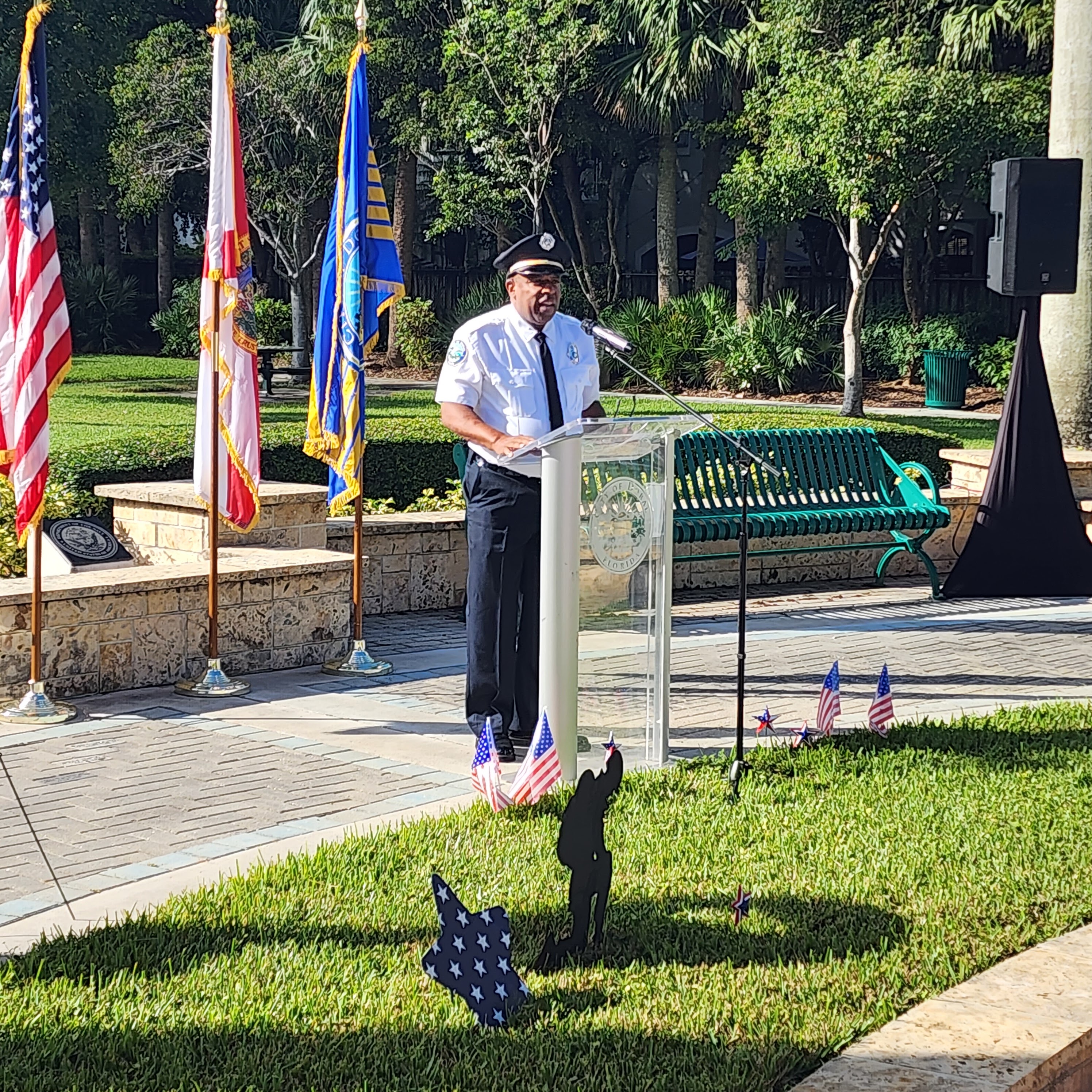 Doral Police Chaplain Carl Johnson