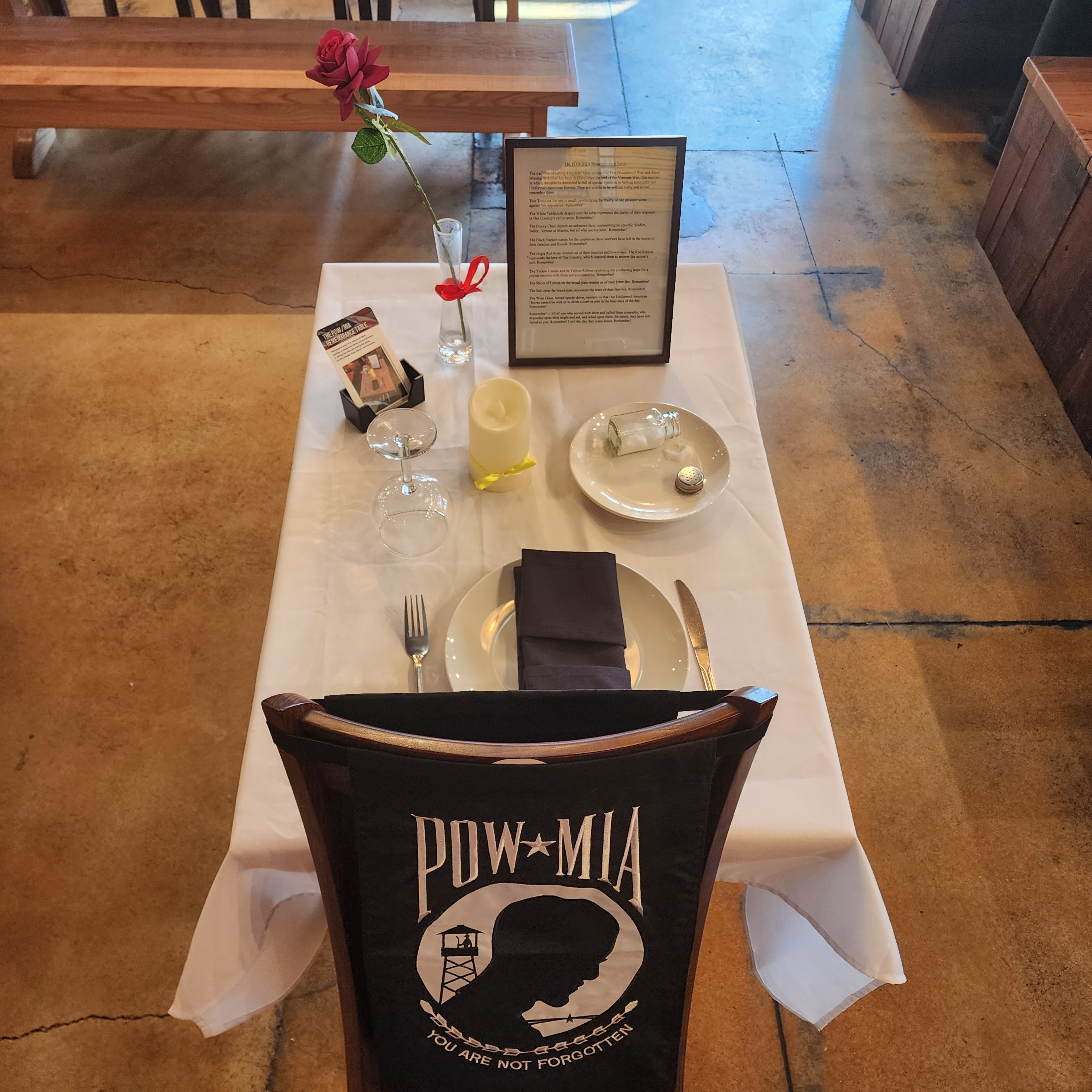 Missing Man Table