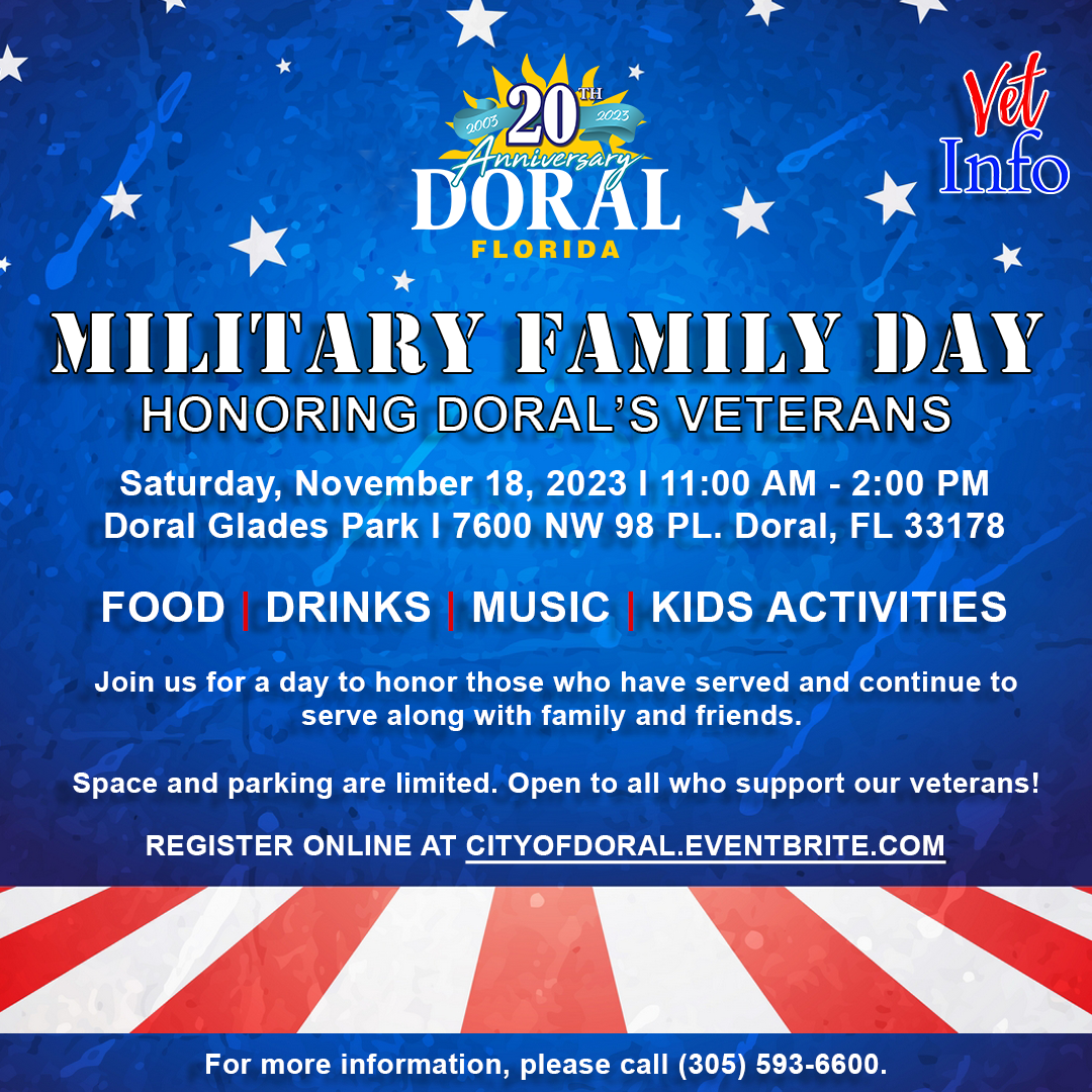 City of Doral Military Family Day 2023