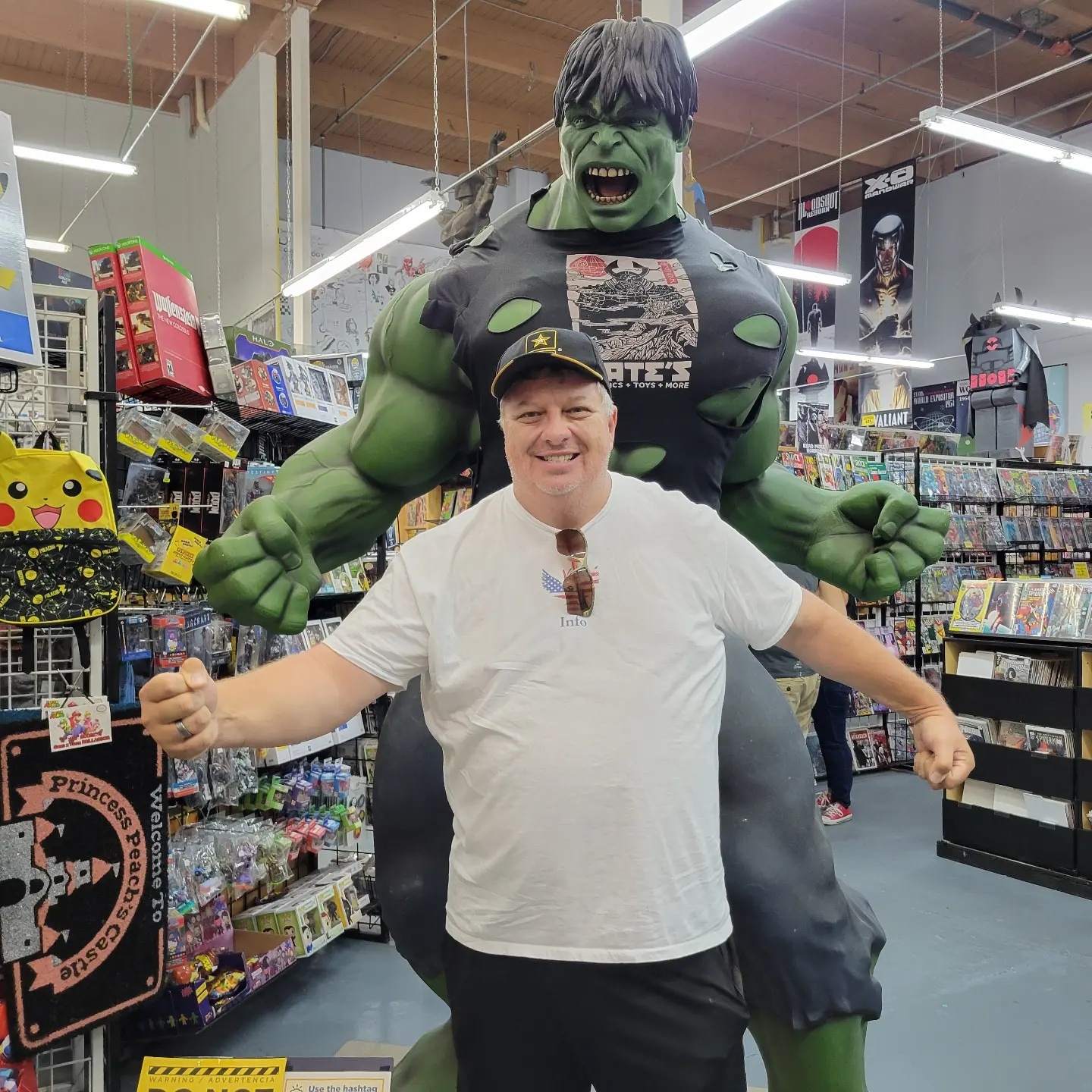 Bill and the Incredible Hulk