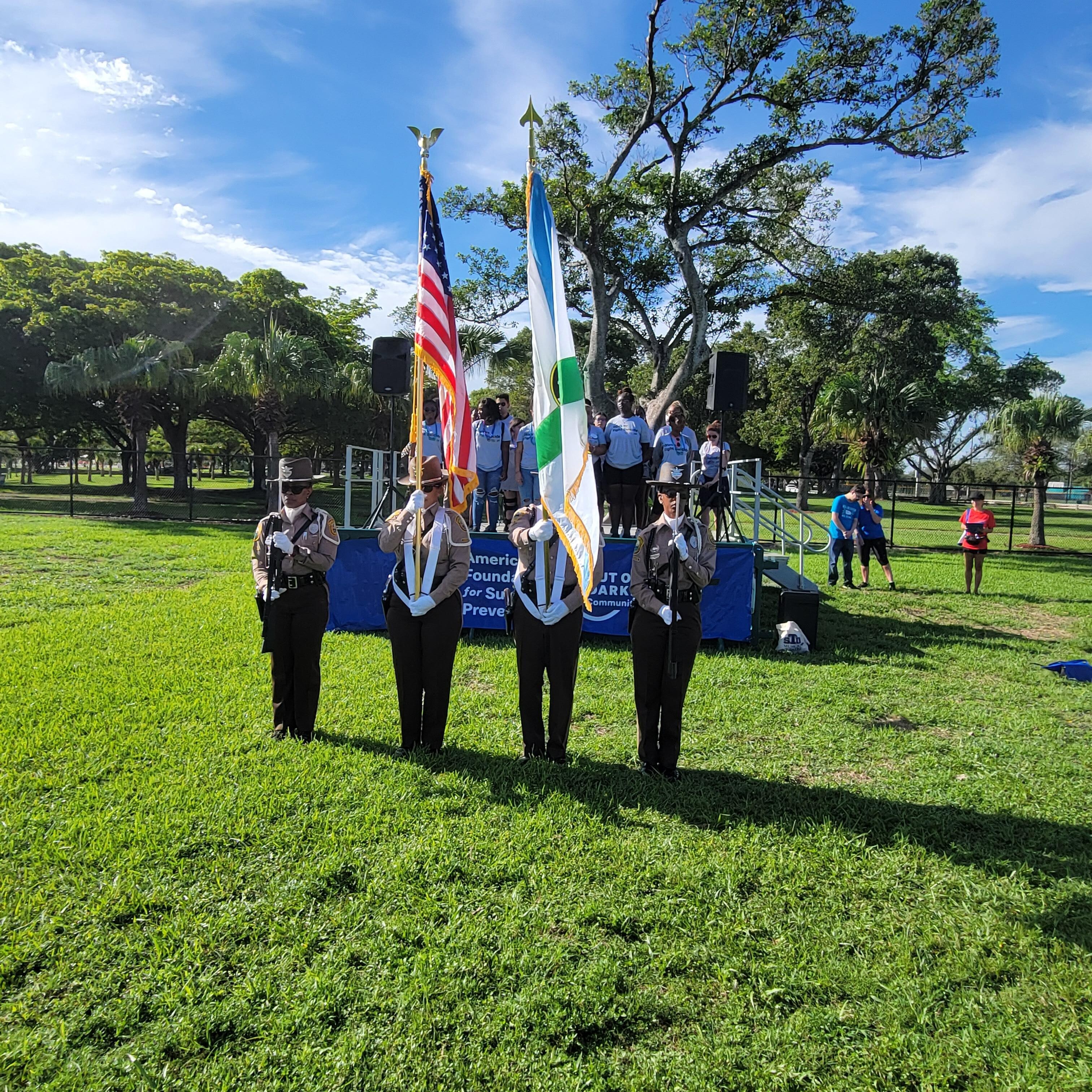 Miami Dade Color guard