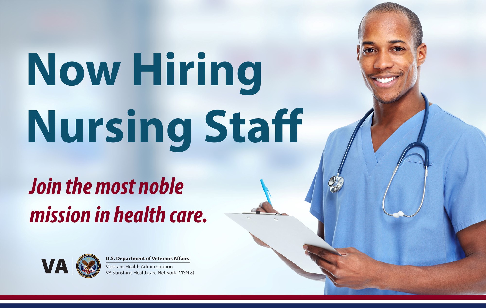 VA Hiring Nurses in VISN 8 area.