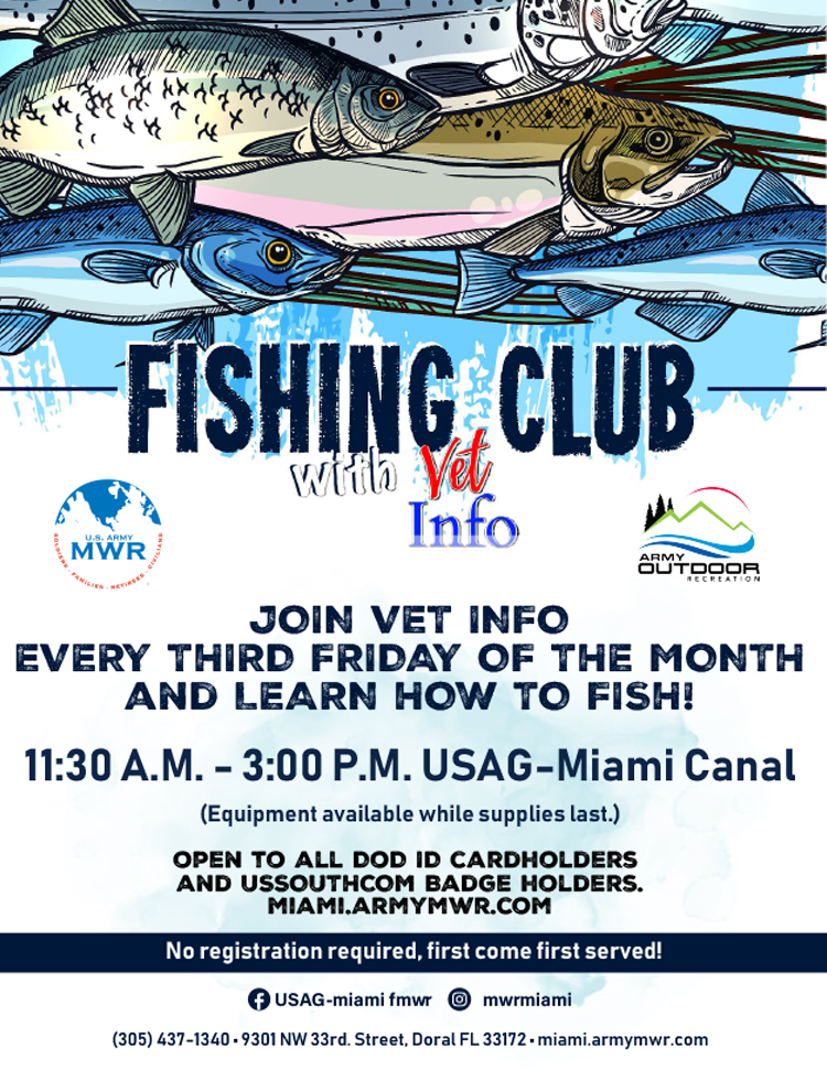 Fishing Friday at U.S. Southern Command – Command Side Canal