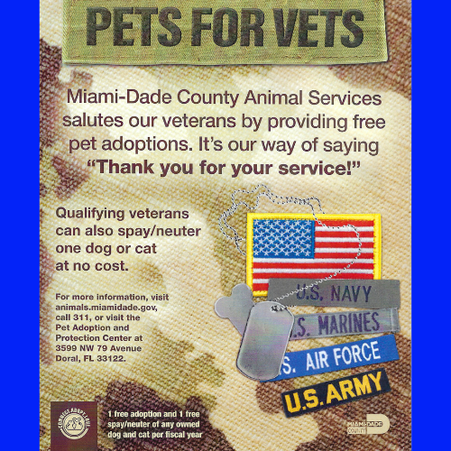 Miami Dade County - Pets for Vets