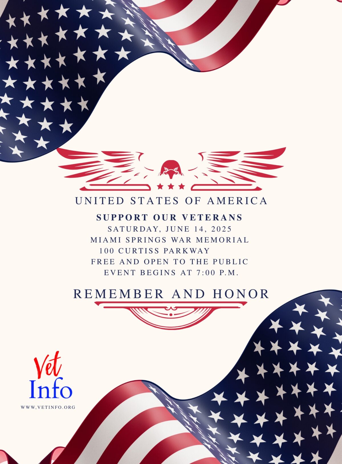 Miami Springs – Support and Remember our Veterans
