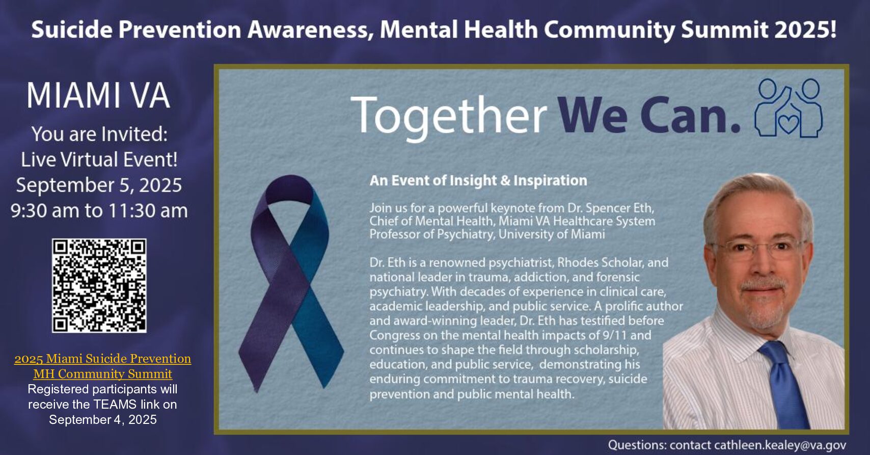 Miami VA Suicide Prevention / Mental Health Summit 2025