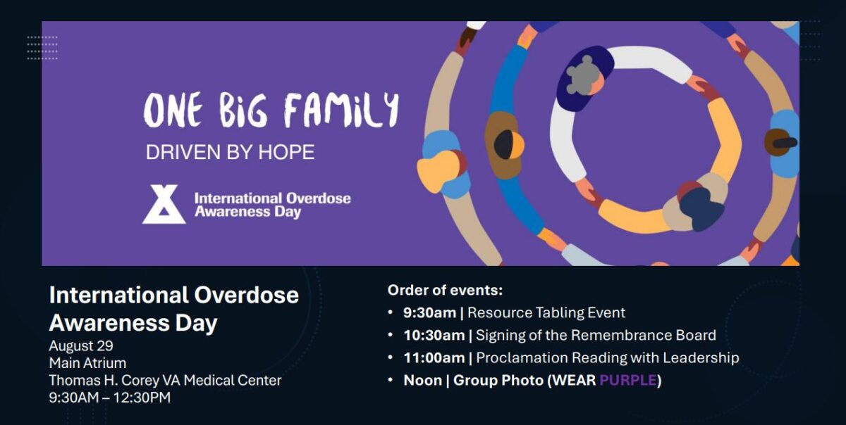 International Overdose Awareness Day Presented by the West Palm Beach VA