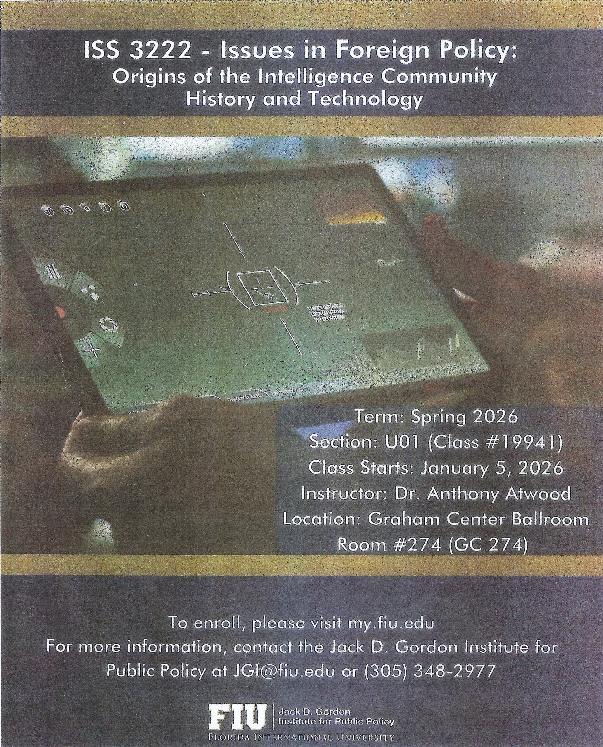 F.I.U Class on Issues in Foreign Policy ISS 3222