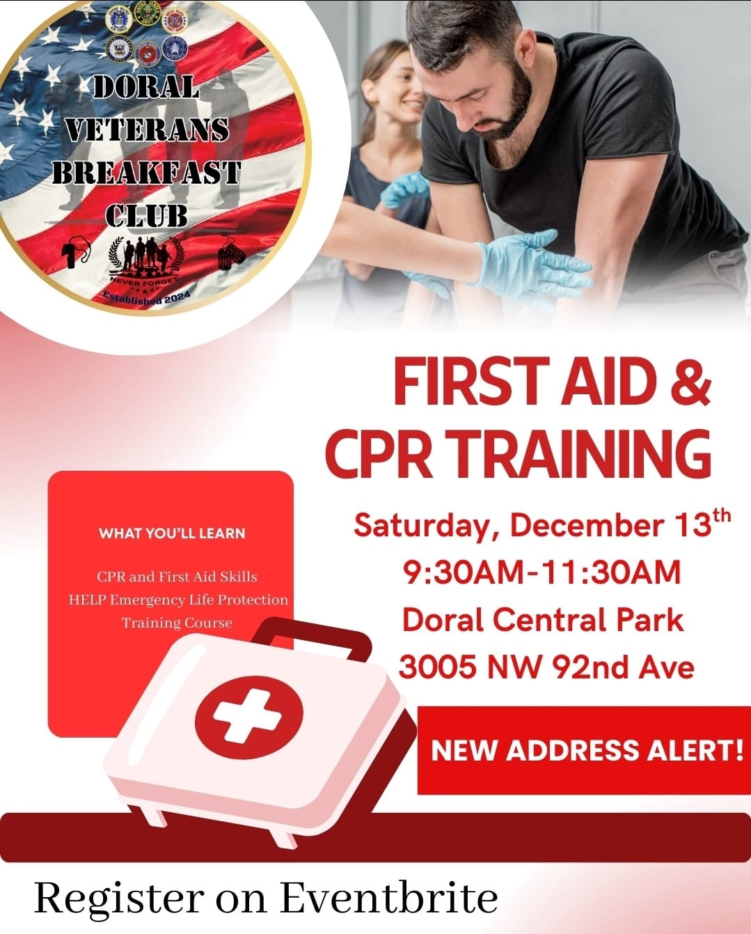 First Aid & CPR Training in Doral Florida