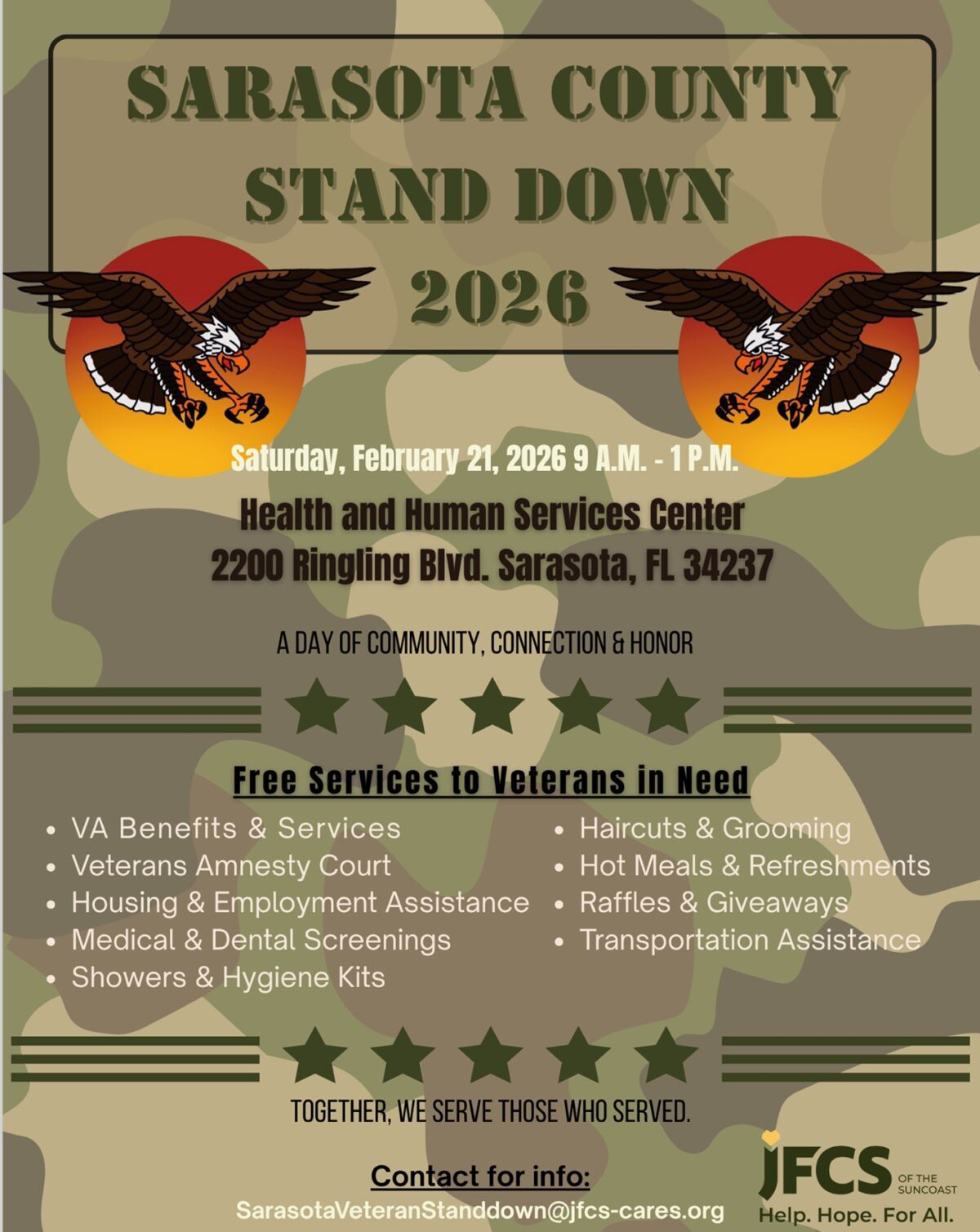 Sarasota County Stand Down 2026
