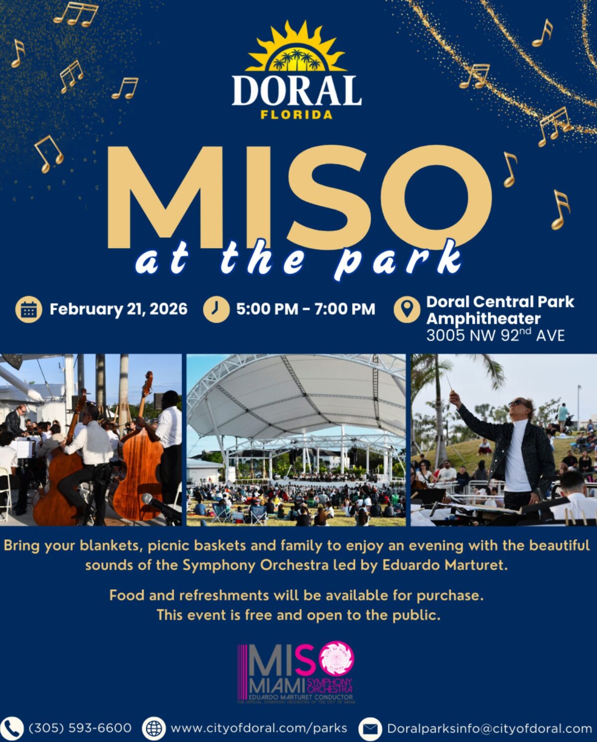 MISO ( Miami Symphony ) in the Park – Doral Central Park