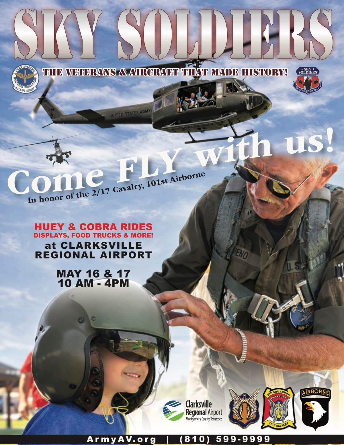 Clarksville TN – Come Fly with US