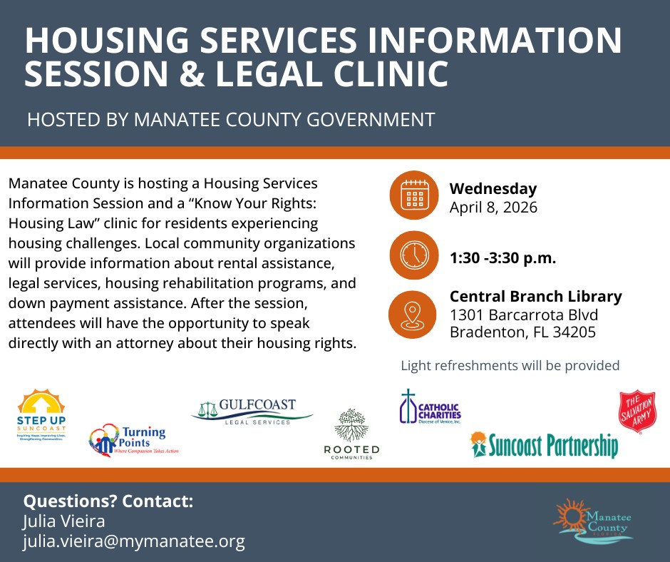 Manatee County Housing Services and Legal Clinic