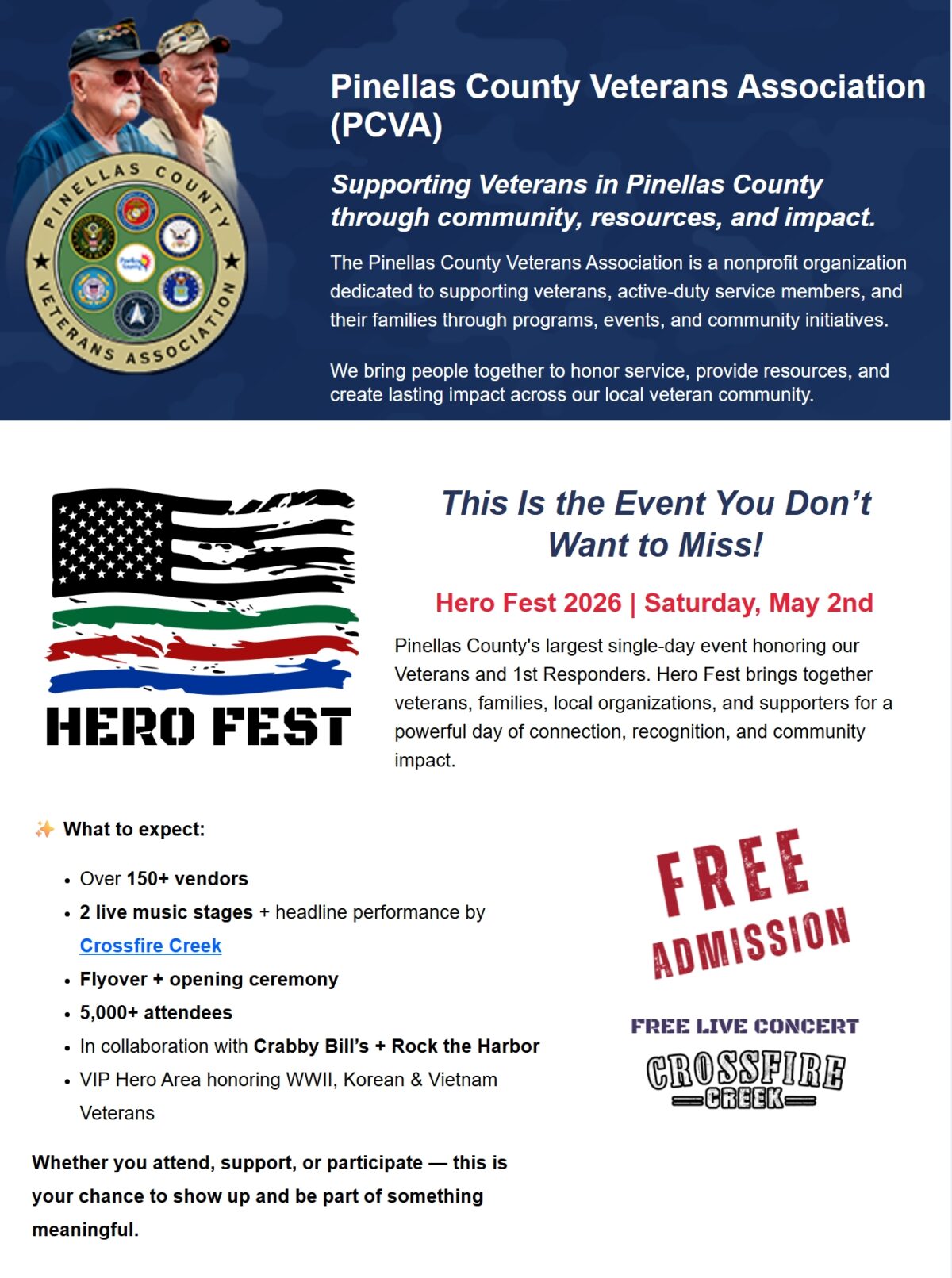 Pinellas County FL – Hero Fest