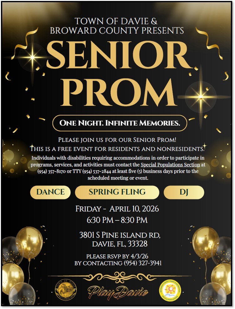 Broward County Special Population – Senior Prom