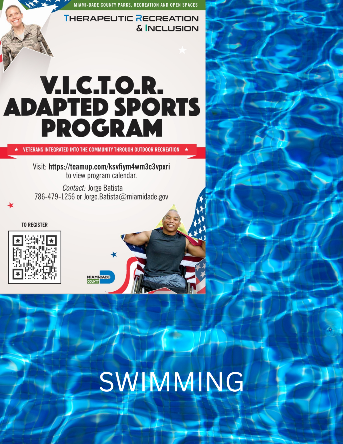 Miami-Dade Victor Program Swimming