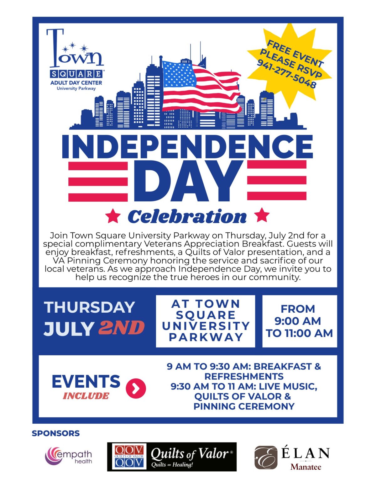 Sarasota, FL – Independence Day Celebration